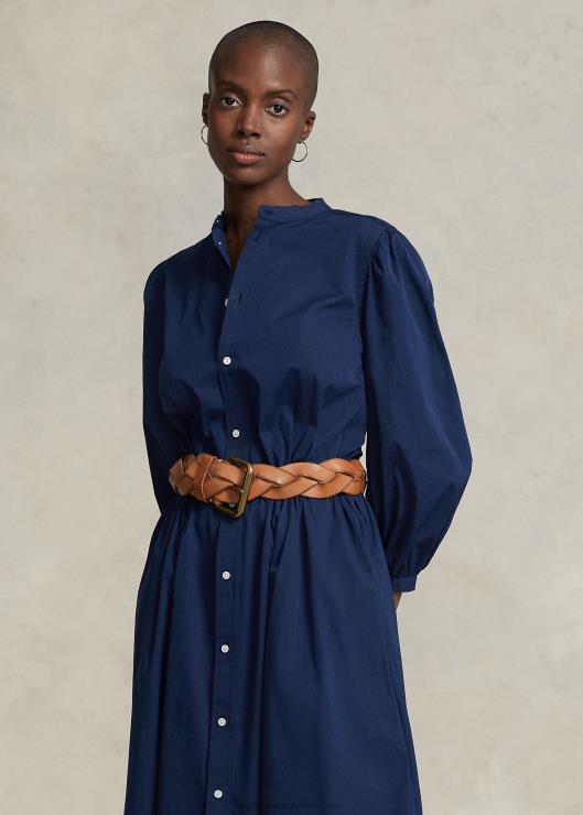 vestido de paño de algodón mujer Marina de Newport Ralph Lauren 2XR2V3076