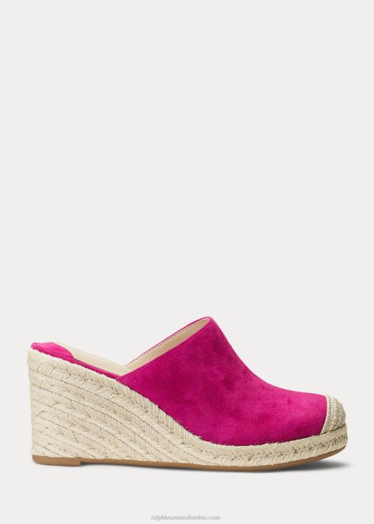 alpargata pennie de ante mujer baya fucsia Ralph Lauren 2XR2V5047