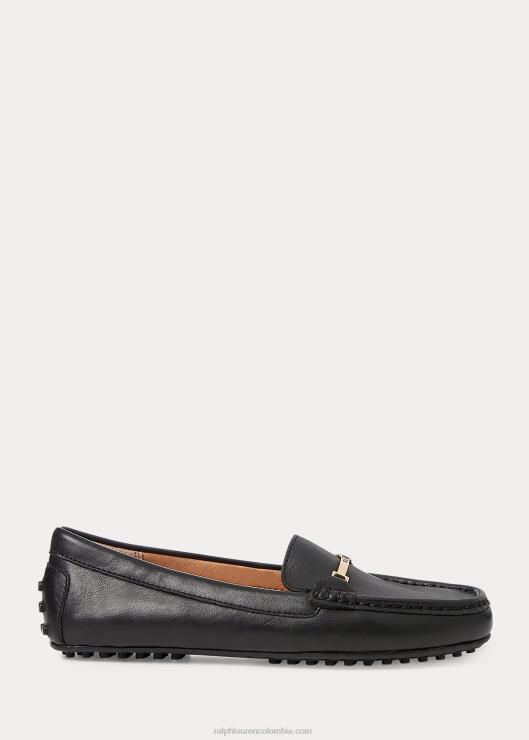 conductor de cuero briony mujer negro Ralph Lauren 2XR2V5070