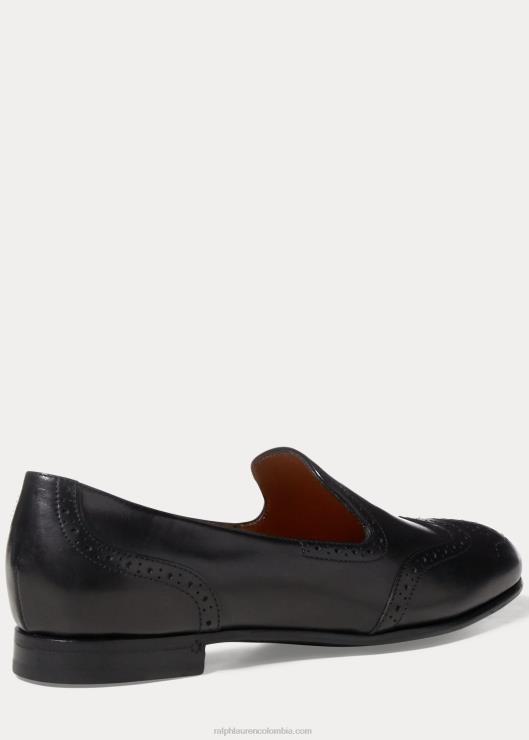 mocasines Quincy de piel de becerro mujerRalph Lauren 2XR2V9680