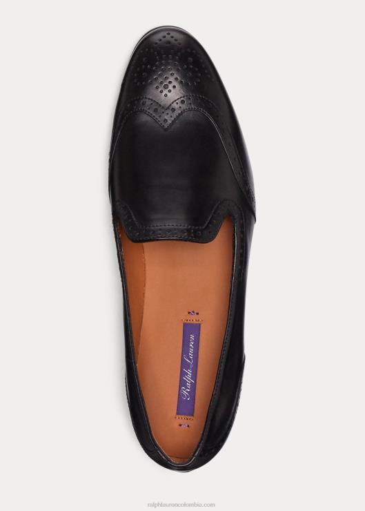 mocasines Quincy de piel de becerro mujerRalph Lauren 2XR2V9680