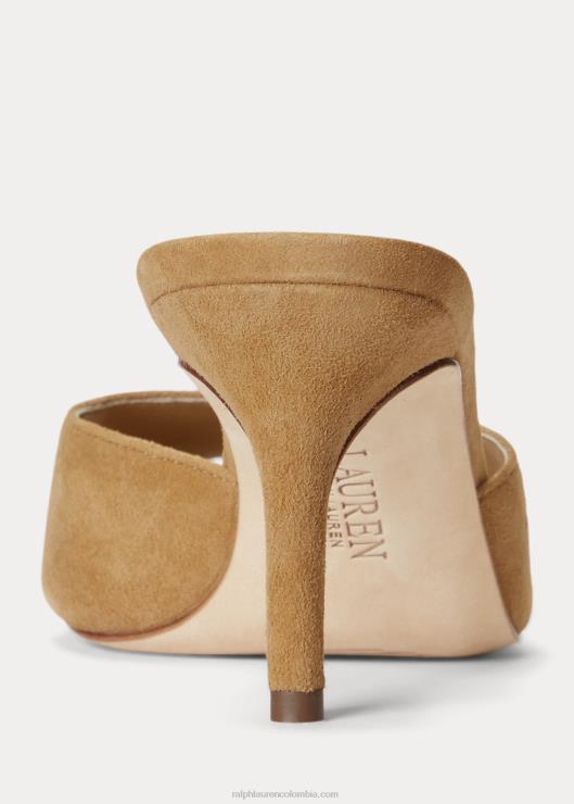 sandalia lyanna de ante mujerRalph Lauren 2XR2V9714