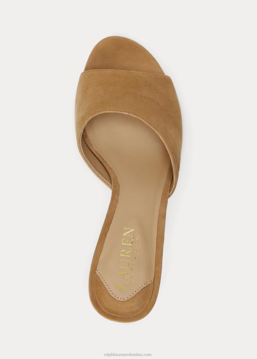 sandalia lyanna de ante mujerRalph Lauren 2XR2V9714