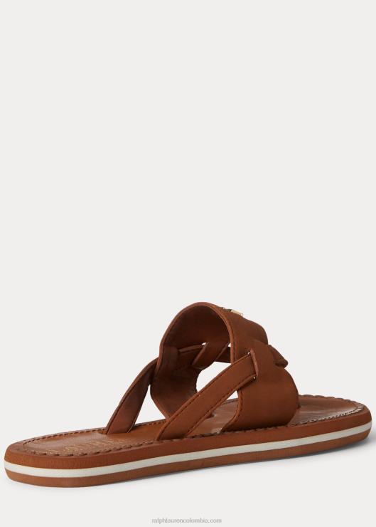 sandalia rosalinda mujer broncearse Ralph Lauren 2XR2V4986