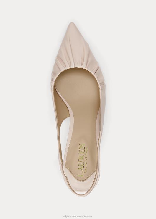 salón destalonado lolah de napa mujer Rosa claro Ralph Lauren 2XR2V5033