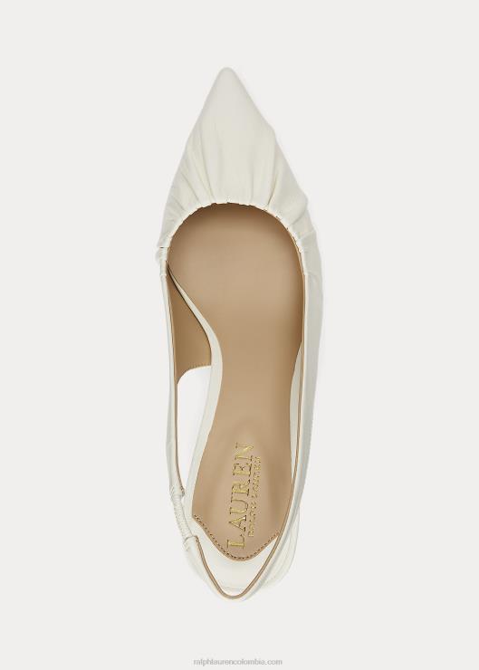 salón destalonado lolah de napa mujer vainilla Ralph Lauren 2XR2V5032