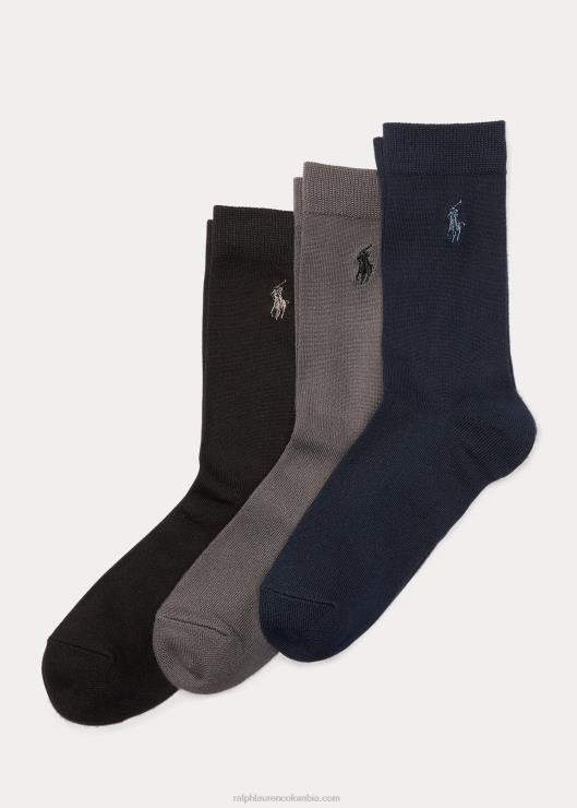 paquete de 3 planos supersuaves niños azul marino surtido Ralph Lauren 2XR2V5951