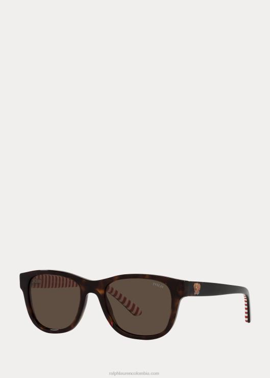 gafas de sol de oso de polo niños habana oscura Ralph Lauren 2XR2V6297