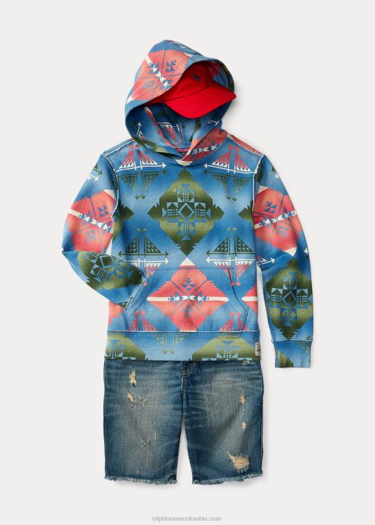 gorra de béisbol china de algodón niños rl2000 rojo Ralph Lauren 2XR2V5953