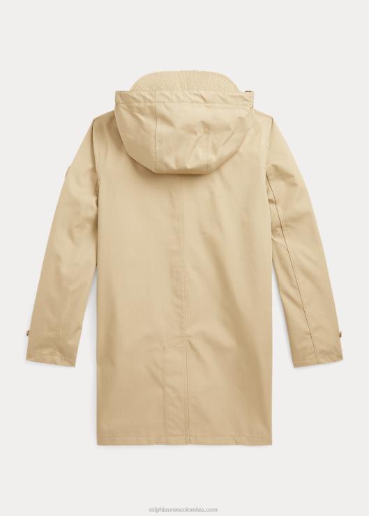 abrigo de paseo de sarga repelente al agua niñosRalph Lauren 2XR2V6619