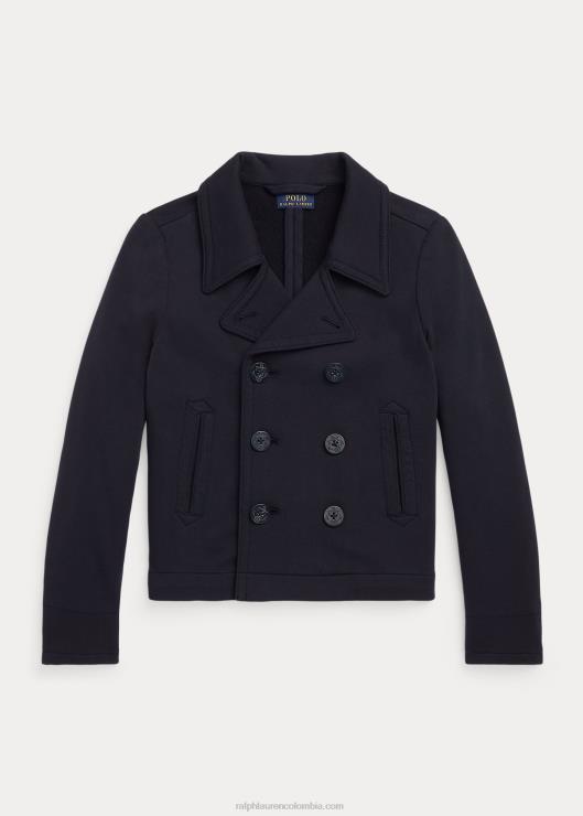 chaquetón de rizo francés niños azul marino Ralph Lauren 2XR2V7591