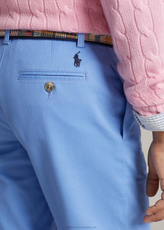 Pantalón corto de sarga Flex Abrasion de corte recto niños puerto isla azul Ralph Lauren 2XR2V5645