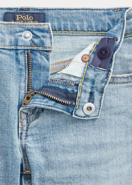 pantalones cortos de mezclilla elásticos Sullivan niños lavado calhoun Ralph Lauren 2XR2V5773