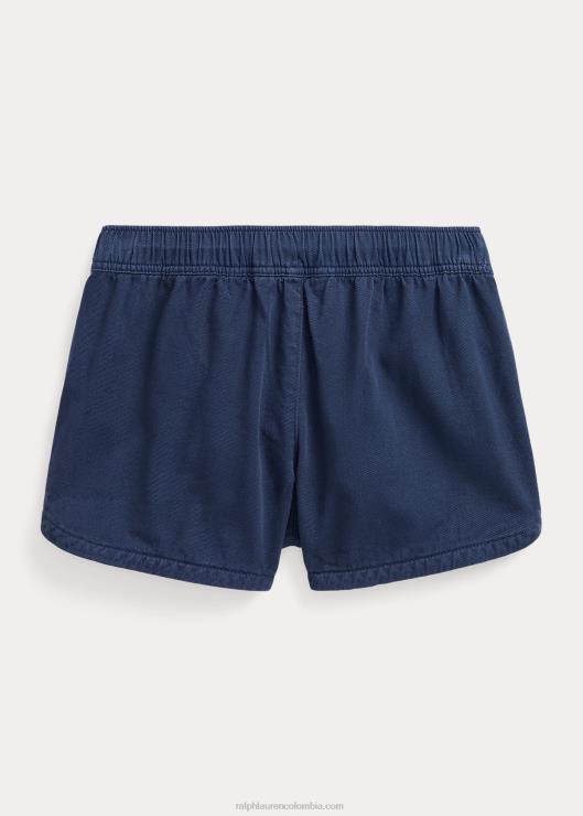 sarga de algodón corto niños azul marino rústico Ralph Lauren 2XR2V9964