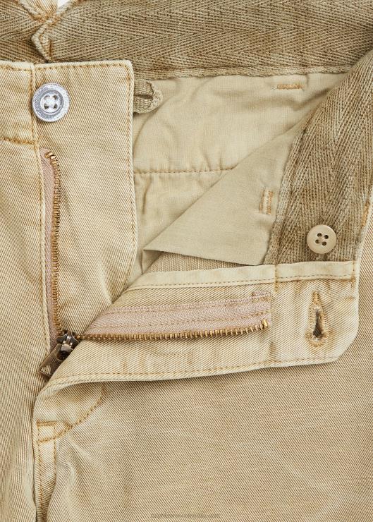 sarga de algodón corto niños beige costero Ralph Lauren 2XR2V6114