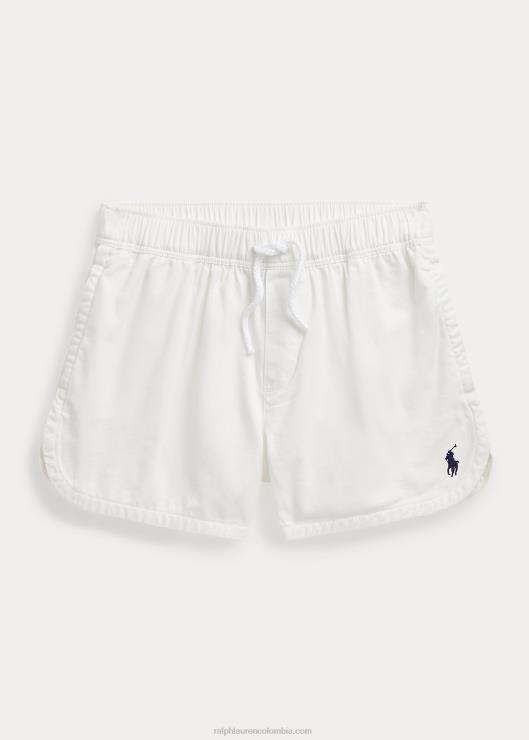 sarga de algodón corto niños lavaplatos blanco Ralph Lauren 2XR2V7141
