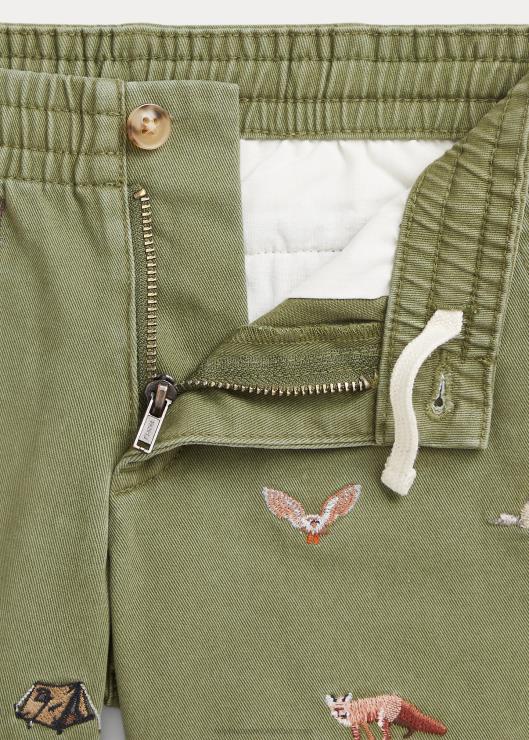 shorts chinos de algodón prepster niños salvia oscura Ralph Lauren 2XR2V9789