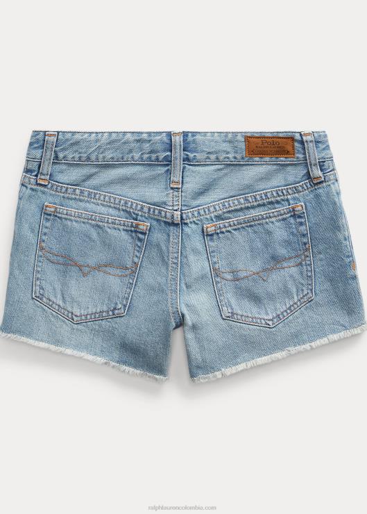 shorts de mezclilla deshilachados niños lavado cardell Ralph Lauren 2XR2V6974