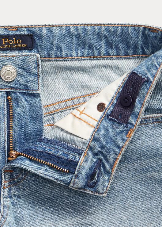 shorts de mezclilla deshilachados niños lavado cardell Ralph Lauren 2XR2V6974