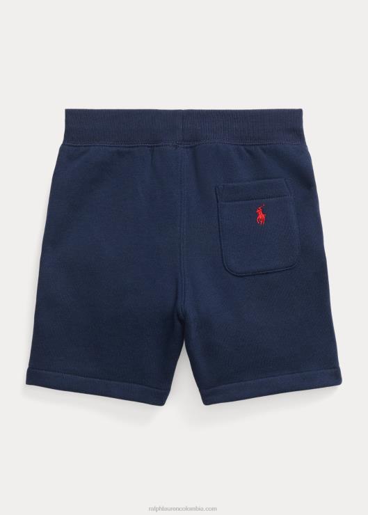 shorts de polar con logo niños marina de crucero Ralph Lauren 2XR2V5846