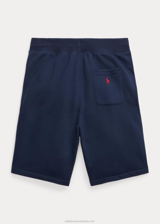 shorts de polar con logo niños marina de crucero Ralph Lauren 2XR2V6221