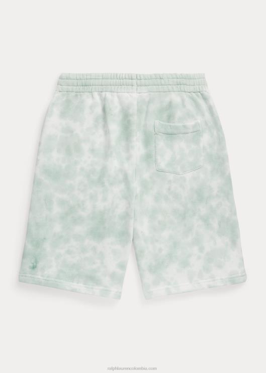 shorts de polar lavados niños menta descolorida Ralph Lauren 2XR2V6081