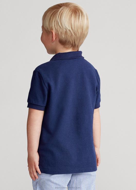 el icónico polo de malla niños Marina de Newport Ralph Lauren 2XR2V5675