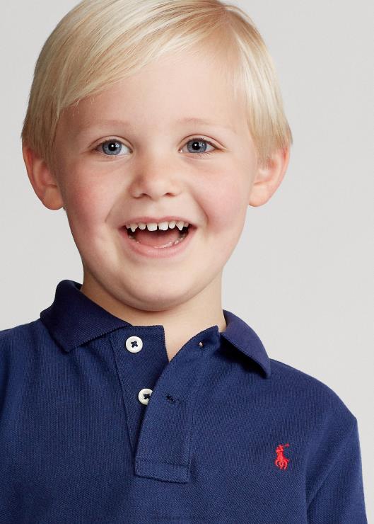 el icónico polo de malla niños Marina de Newport Ralph Lauren 2XR2V5675