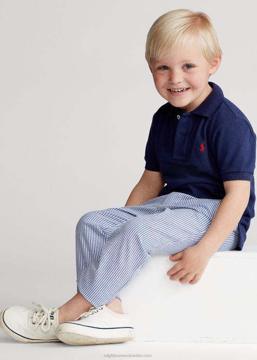 el icónico polo de malla niños Marina de Newport Ralph Lauren 2XR2V5675