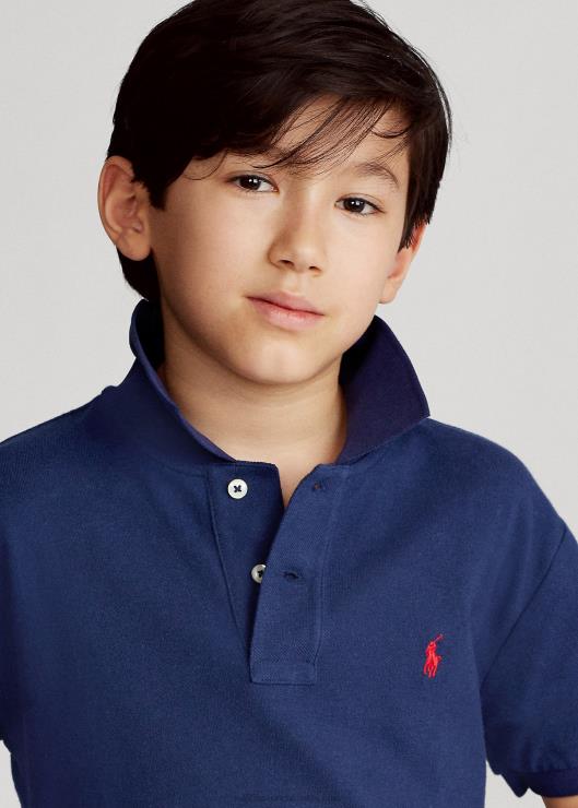 el icónico polo de malla niños Marina de Newport Ralph Lauren 2XR2V9812