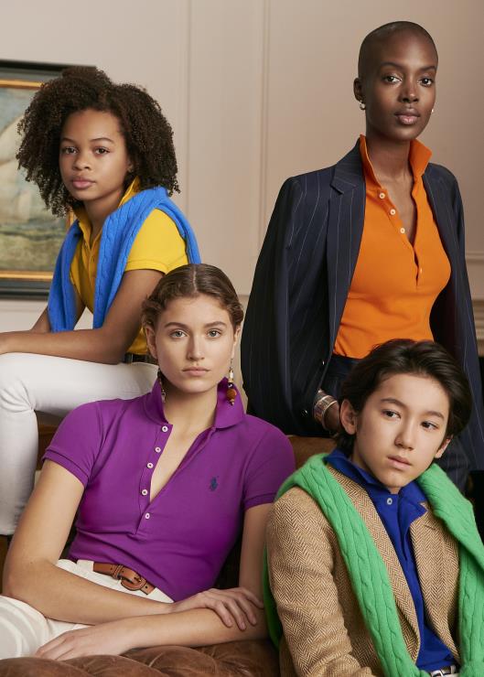 el icónico polo de malla niños Marina de Newport Ralph Lauren 2XR2V9812