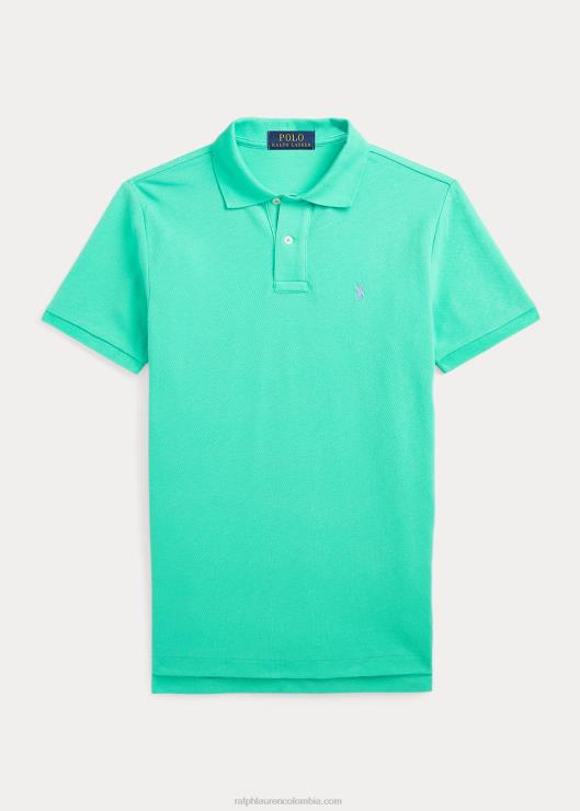 el icónico polo de malla niños atardecer verde Ralph Lauren 2XR2V6044