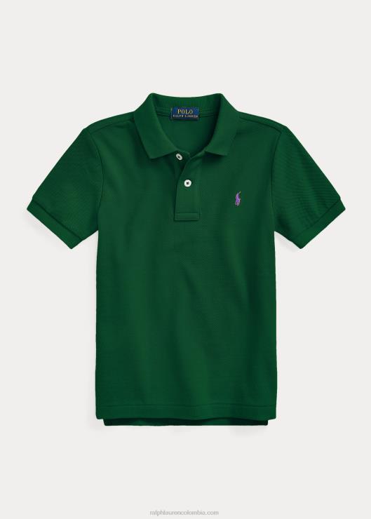 el icónico polo de malla niños bosque nuevo Ralph Lauren 2XR2V5696