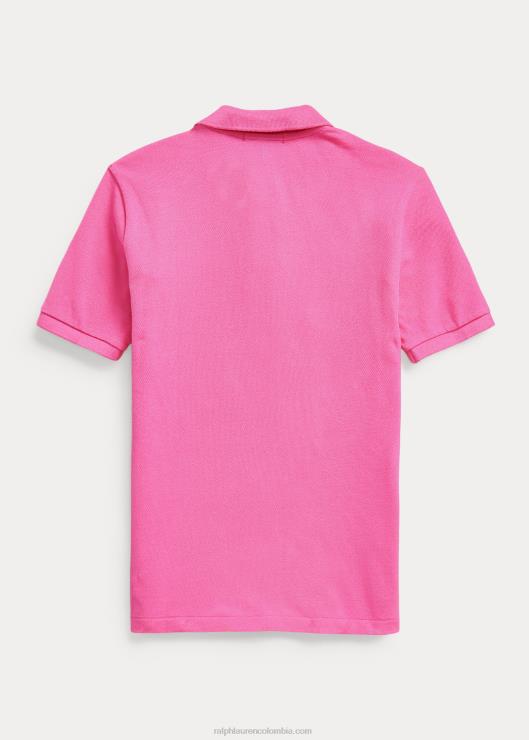 el icónico polo de malla niños dalia rosa Ralph Lauren 2XR2V6037