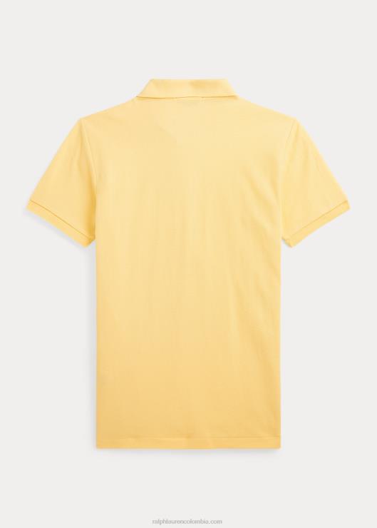 el icónico polo de malla niños maíz amarillo Ralph Lauren 2XR2V6042