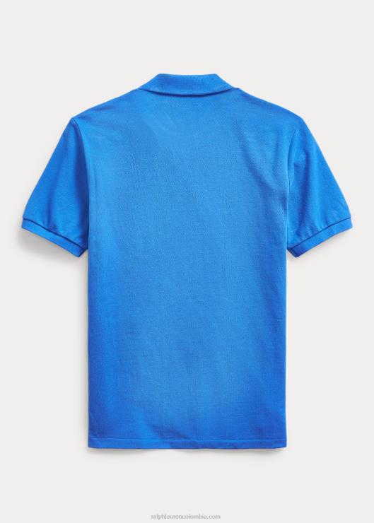 el icónico polo de malla niños nuevo iris azul Ralph Lauren 2XR2V6025