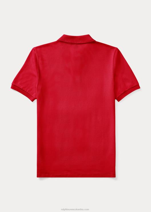 el icónico polo de malla niños rl2000 rojo Ralph Lauren 2XR2V6035
