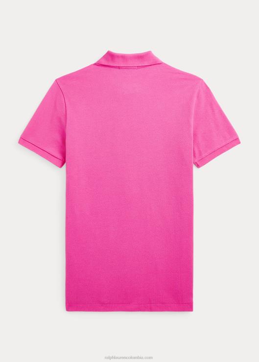 el icónico polo de malla niños rosa desierto Ralph Lauren 2XR2V6045