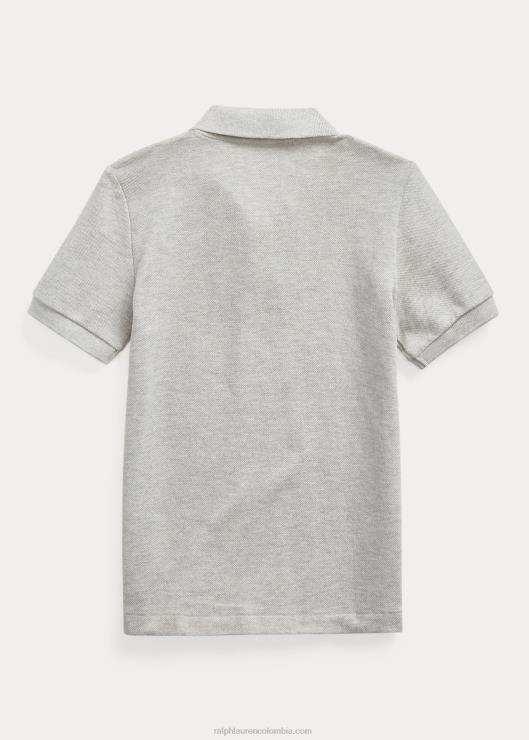 el icónico polo de malla niños y sobre brezo Ralph Lauren 2XR2V5693