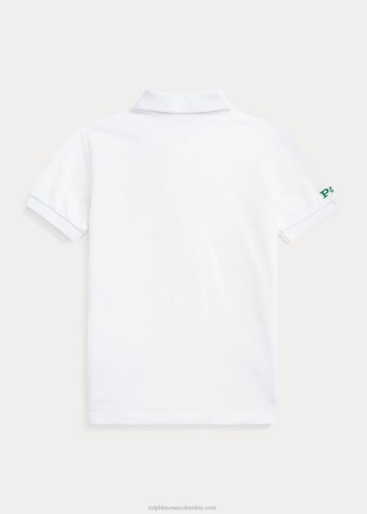 el polo de la tierra niños blanco Ralph Lauren 2XR2V5848