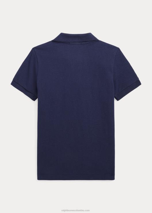 polo de malla de algodón club náutico niños marina de crucero Ralph Lauren 2XR2V5809