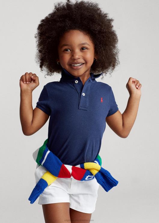 polo de malla de algodón niños Marina de Newport Ralph Lauren 2XR2V6752