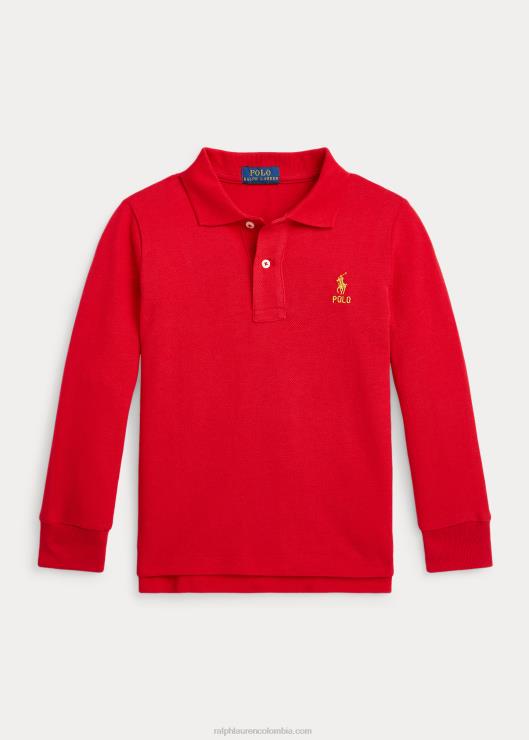 polo de manga larga de año nuevo lunar niños rl2000 rojo Ralph Lauren 2XR2V6441
