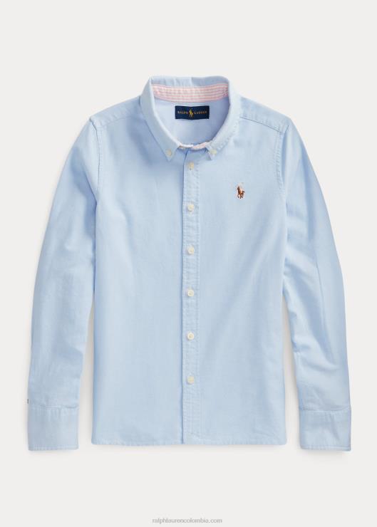 camisa oxford de algodón niñosRalph Lauren 2XR2V7251