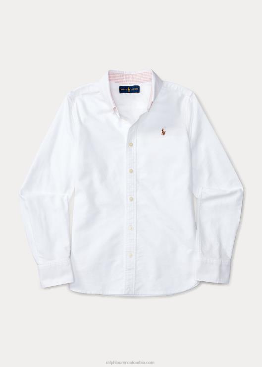 camisa oxford de algodón niñosRalph Lauren 2XR2V7252