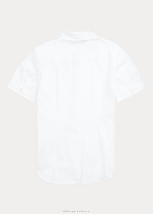 camisa oxford niños blanco Ralph Lauren 2XR2V7238