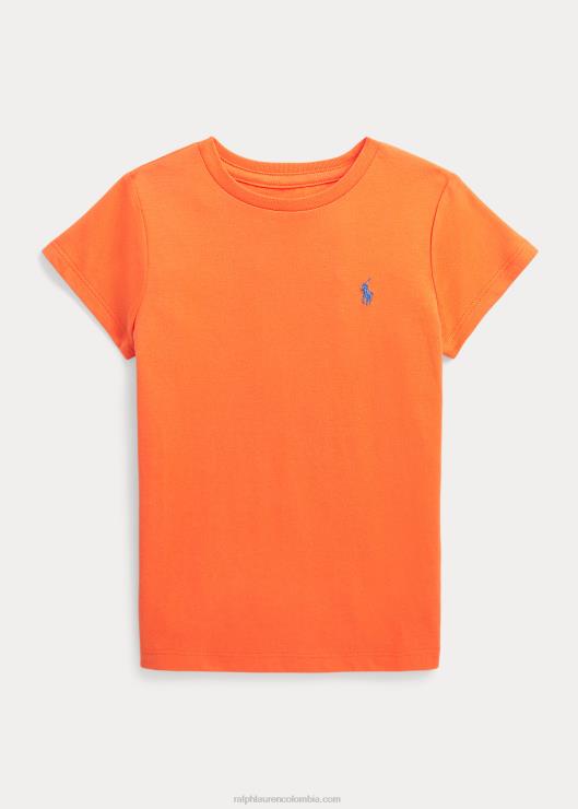 camiseta de punto de algodón niños puede naranja Ralph Lauren 2XR2V6908