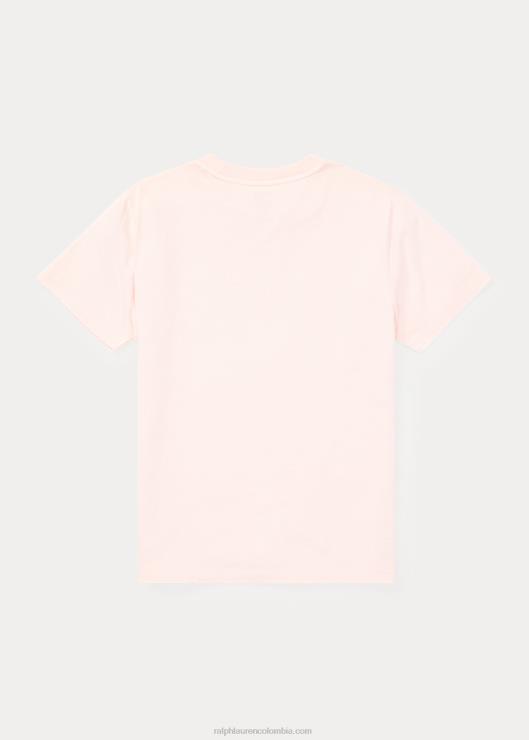 camiseta rosa pony live love niñosRalph Lauren 2XR2V6304
