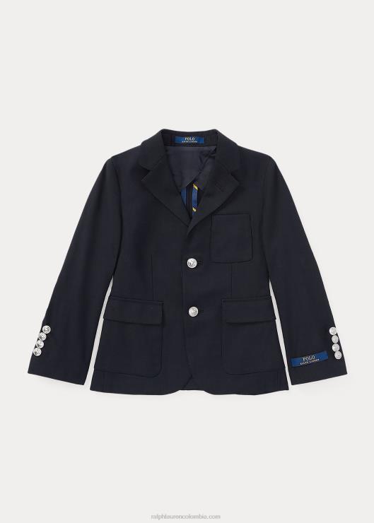 blazer de sarga elástica niños Armada Ralph Lauren 2XR2V5830