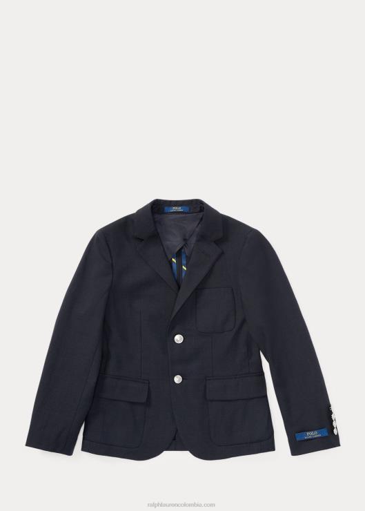 blazer de sarga elástica niños Armada Ralph Lauren 2XR2V6160